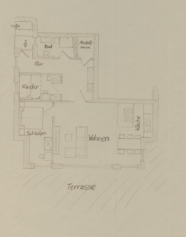 Ferienwohnung An Bord Dangast Exteriör bild